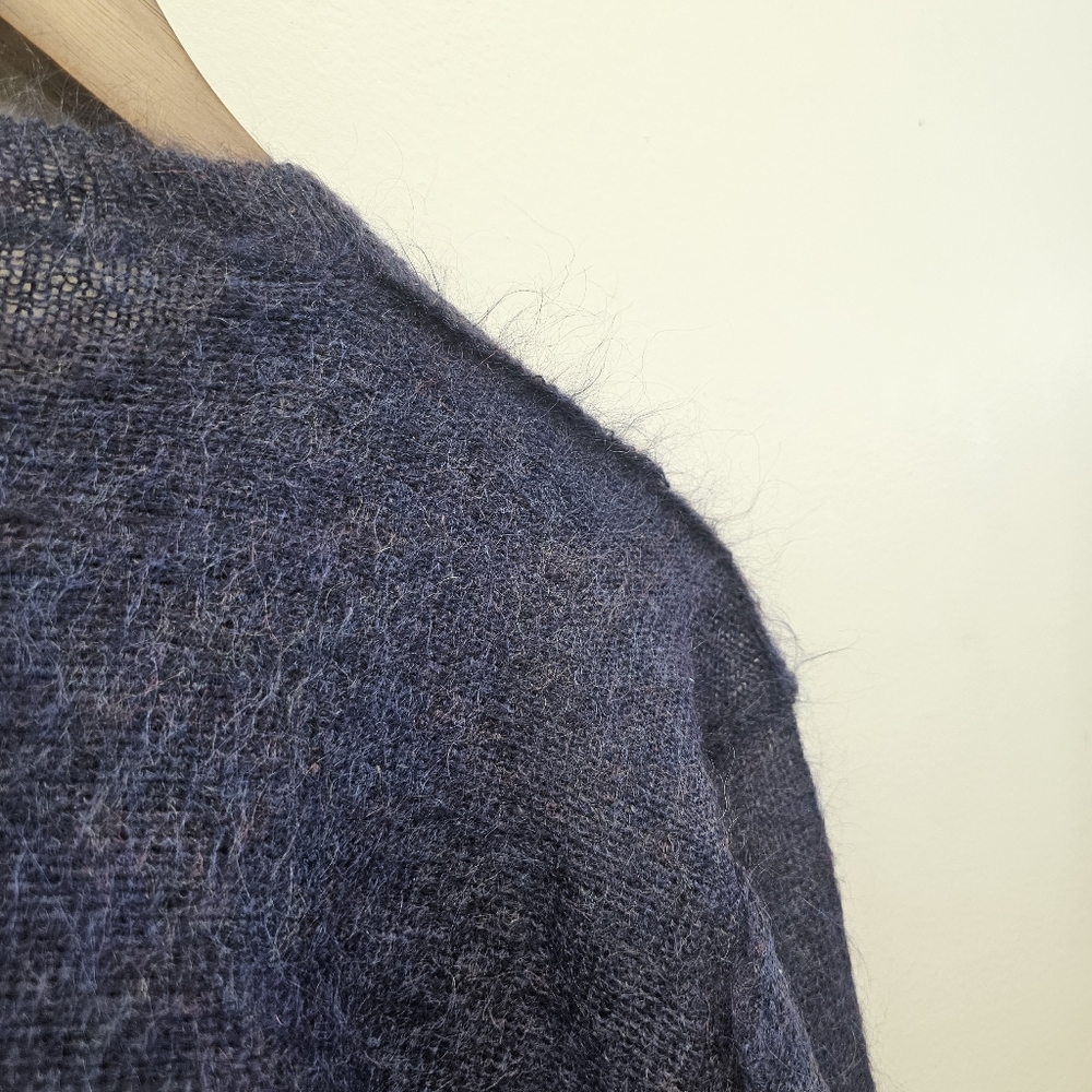 Women's Blue Sweater - Picture 11 of 14